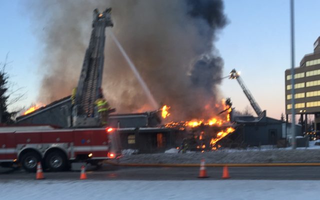 Former Sea Galley restaurant goes up in flames Thursday morning