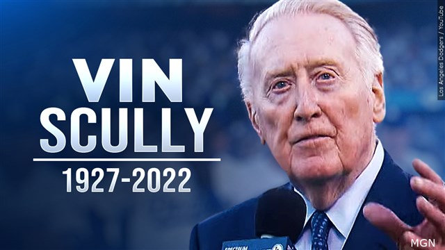 Vin Scully Honored In Private Funeral Mass